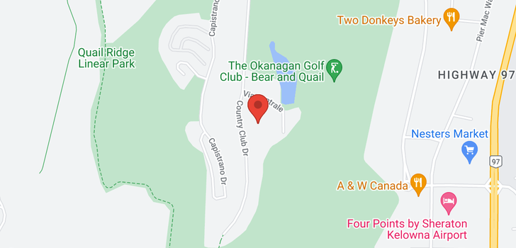 map of #1520 1875 Country Club Drive